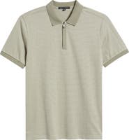 Robert Barakett Whistler Half Zip Polo