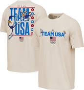 Outerstuff Men's Outerstuff  Cream Team USA x Looney Tunes Chased T-Shirt