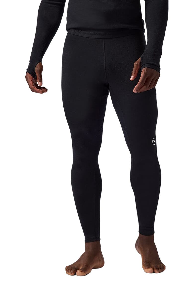 Cedars Rws Merino Mid-Wt Baselayer Bottom - Men's, Main, color, Black