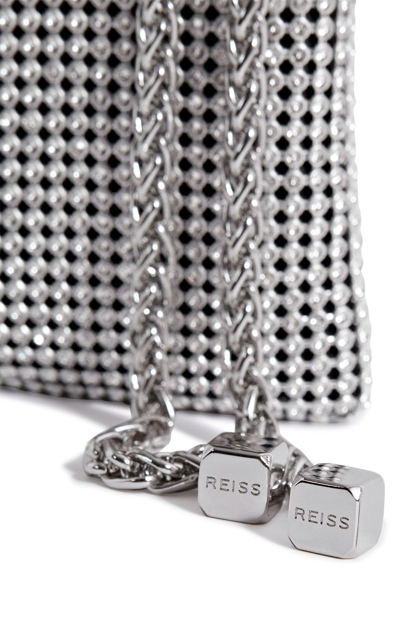 Reiss Zuri Crystal Embellished Shoulder Bag, Alternate, color, 