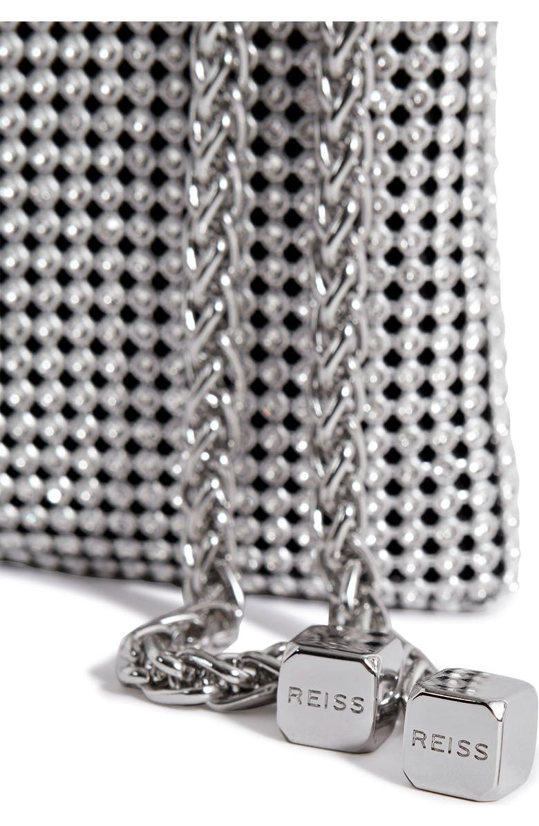 Reiss Zuri Crystal Embellished Shoulder Bag, Alternate, color,