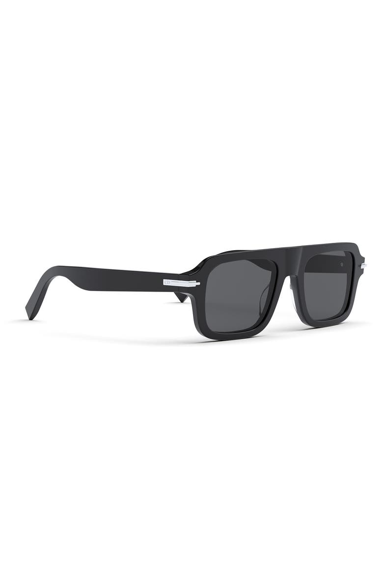 DIOR 'DiorBlackSuit N2I 52mm Square Sunglasses, Alternate, color,