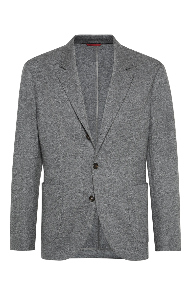 Brunello Cucinelli Cashmere jersey blazer, Main, color,