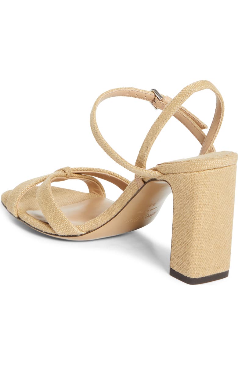 Jimmy Choo Elsy Block Heel Sandal, Alternate, color, Camel