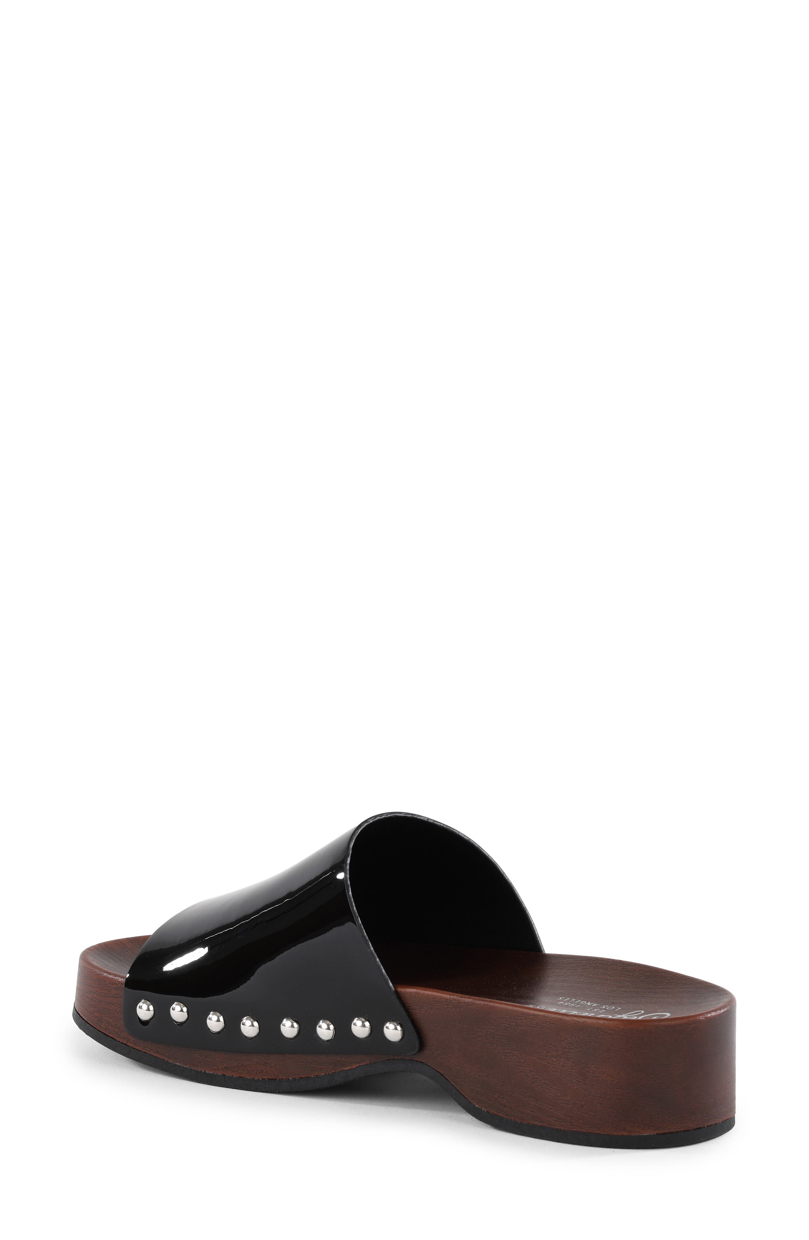 Seychelles City Lights Slide Sandal, Alternate, color, Black