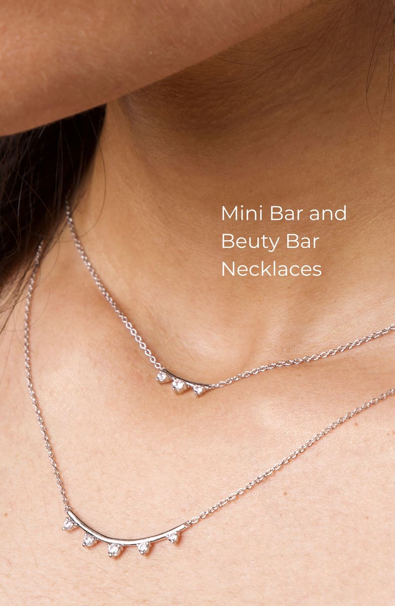 Seed2Stone Beauty-Bar Necklace, Alternate, color, Silver