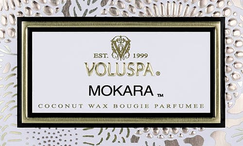 Voluspa Mokara Mini Tin Candle In Brown