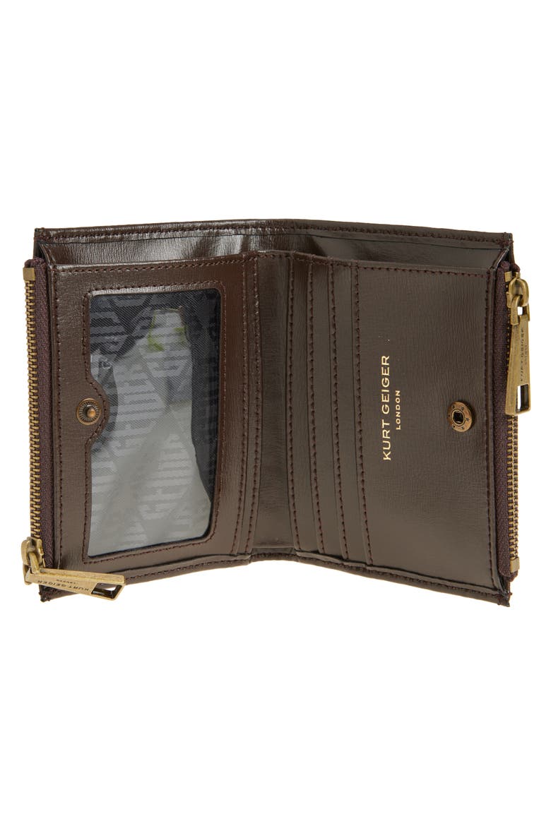 Chelsea Leather Bifold Wallet, Alternate, color, DARK BROWN