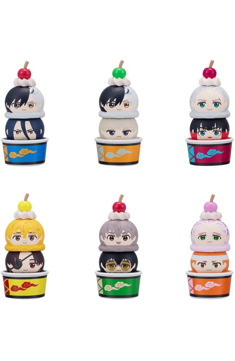 Bandai Megahouse Wind Breaker Stack Up & Change (Box/6) T, Main, color, Multicolor