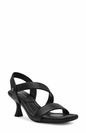 Johanna Slip On Kitten Heel Sandal