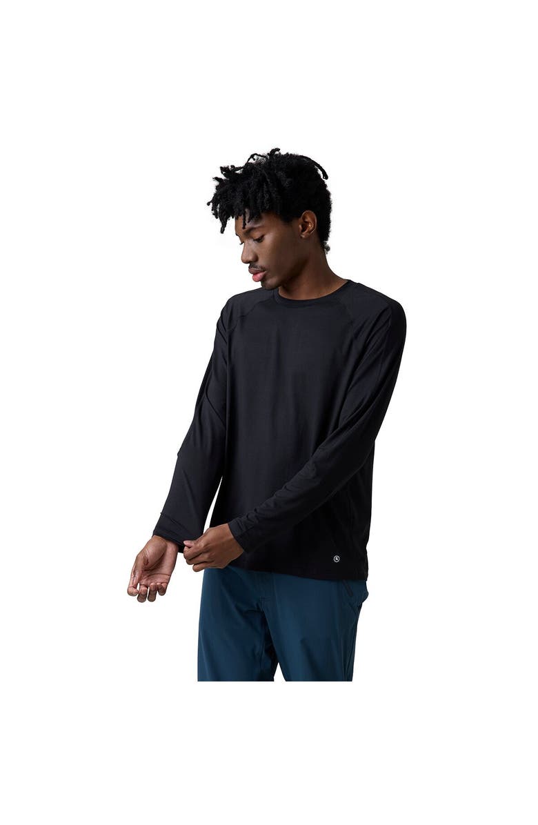 Backcountry Destination Long-Sleeve Crew Top - Men's, Alternate, color, Black