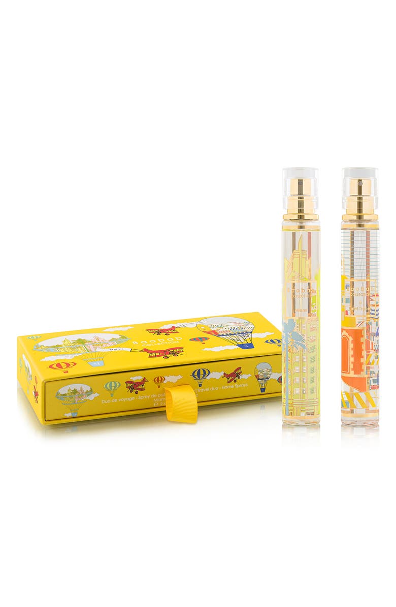 Baobab Collection Saint-Tropez & Miami Travel Home Spray Duo, Main, color,