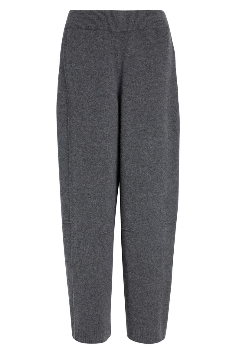 Felted Barrel Pants, Alternate, color, CHARCOAL
