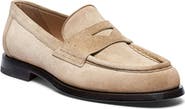 Santoni Women's Suede Penny Loafer