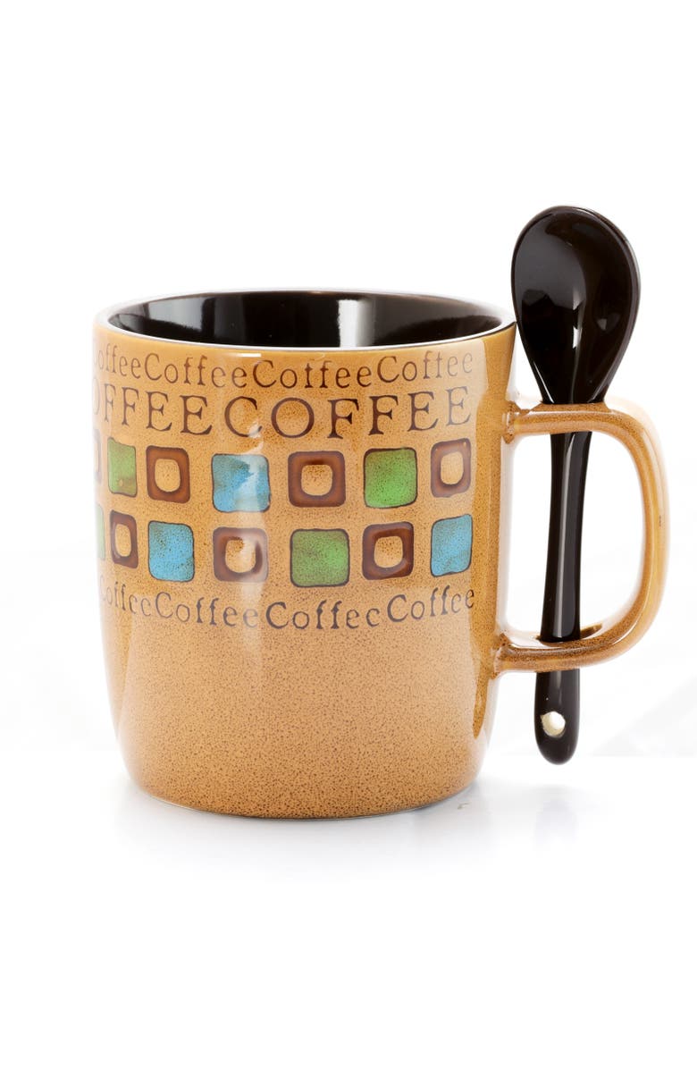 Gibson Cafe Americano 13oz Mug Set, Alternate, color, Assorted