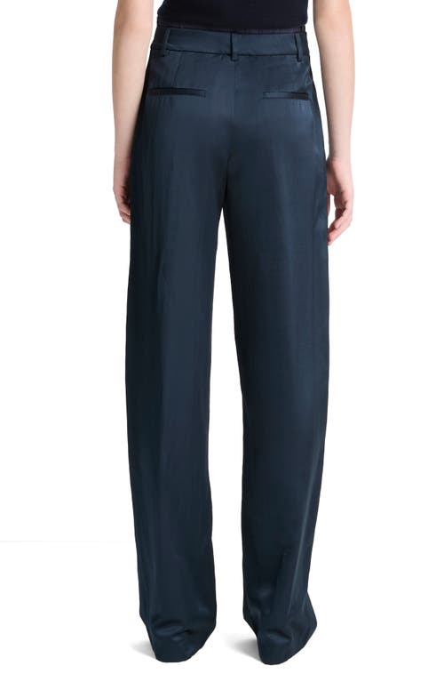 Shop Vince Double Waist Drawstring Pants In Coastal