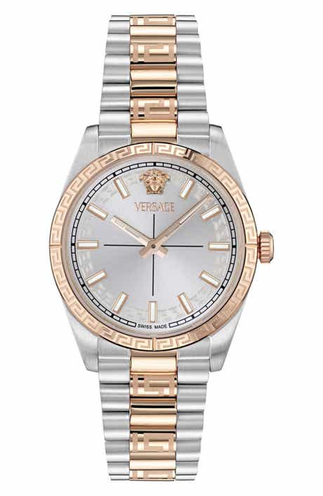 Millenyium Round Two Tone Watch, 32mm