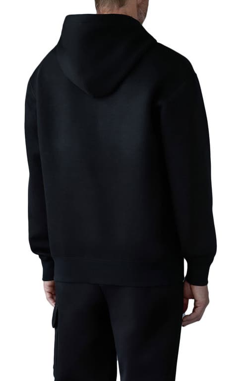 MACKAGE MACKAGE KRYSTIAN DOUBLE FACE JERSEY HOODIE