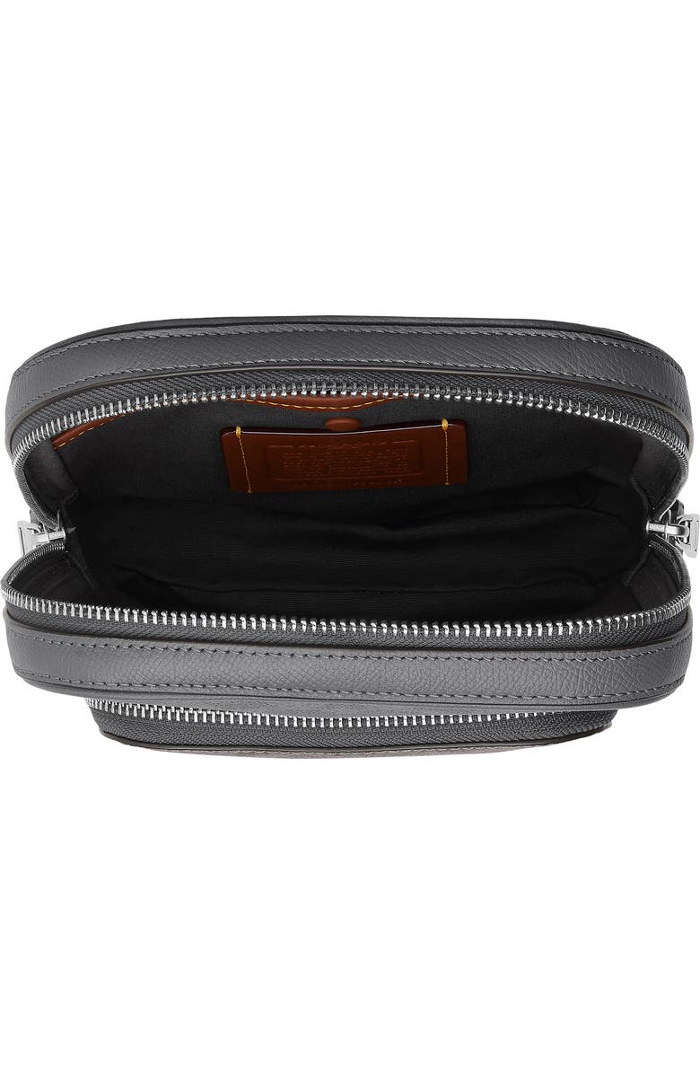 COACH Felix Signature Coated Canvas & Leather Sling Bag, Alternate, color, Grey Signature