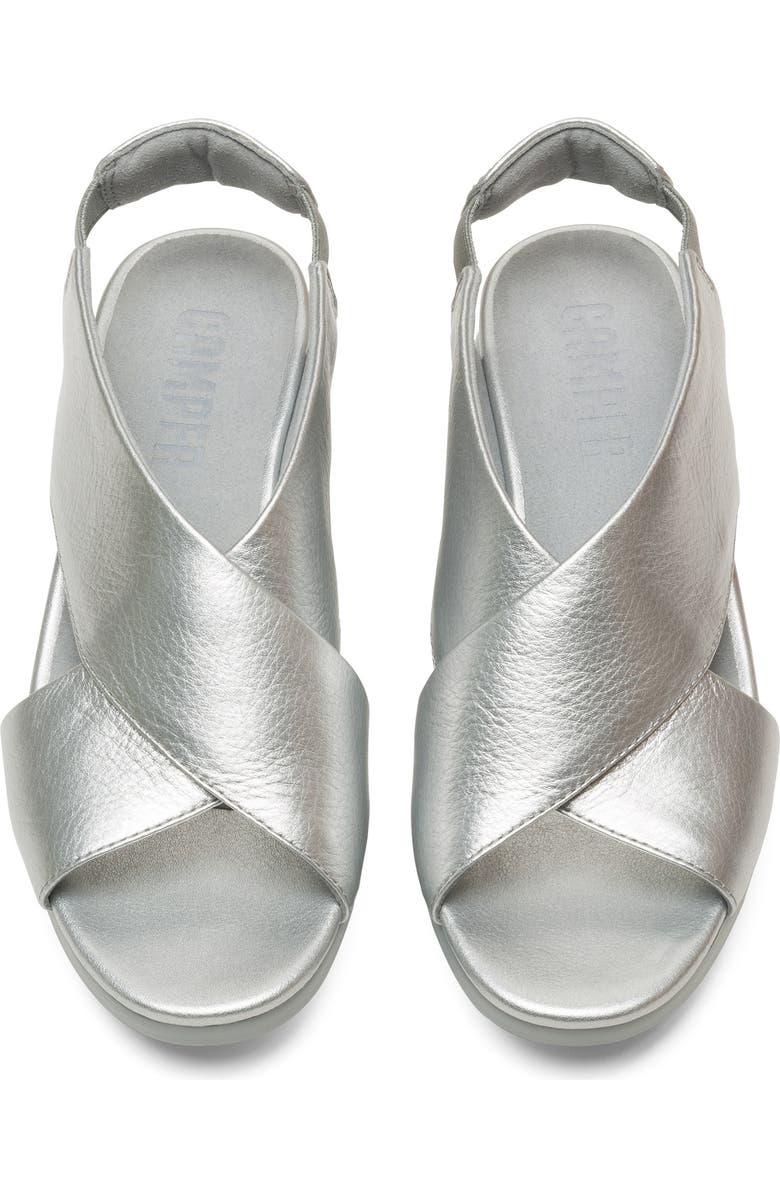 Camper Balloon Slingback Wedge Sandal, Alternate, color,