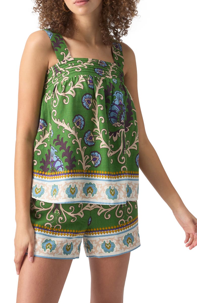 Sanctuary Button Back Tank, Main, color, 