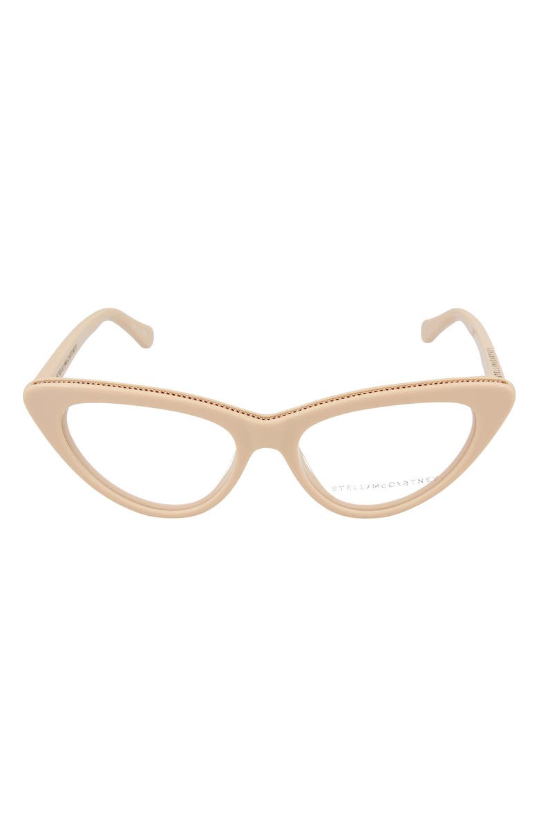 Stella McCartney 50mm Cat Eye Optical Frames, Main, color,