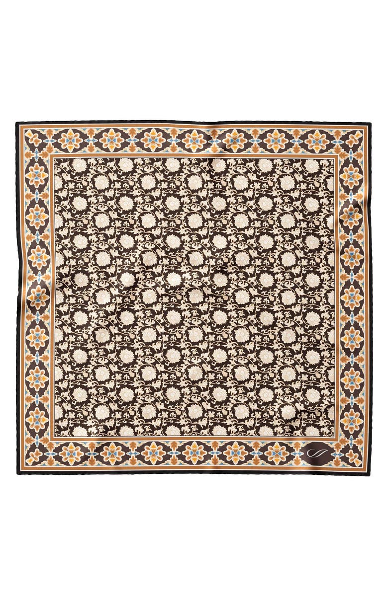 Elizabetta Caserta - Hand Rolled Silk Neckerchief, Main, color, 