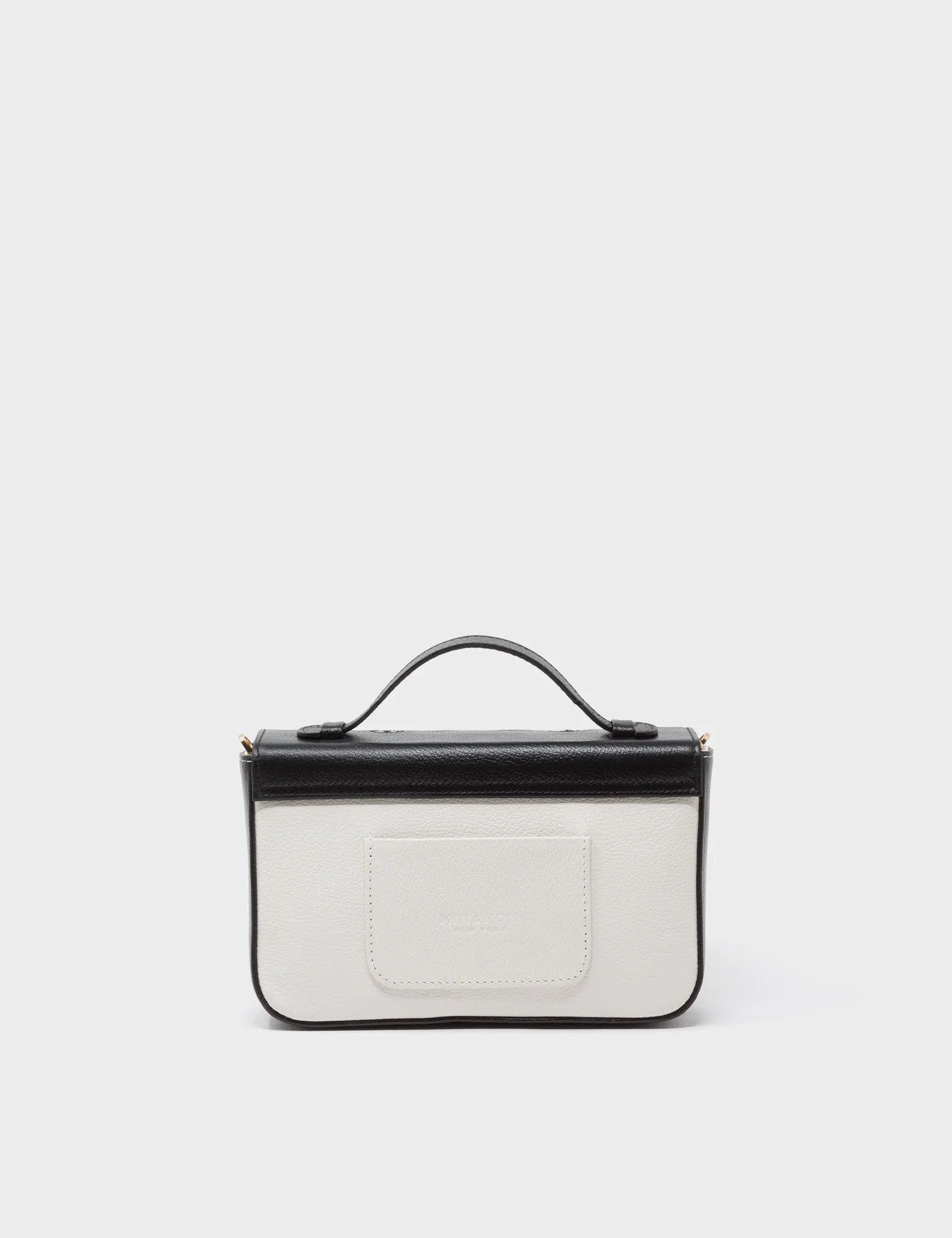 MIN & MON Amantis Leather Crossbody Mini Handbag - All Over Eyes Embroidery, Alternate, color, 