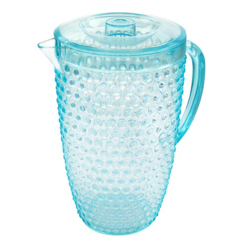 Gibson Home Malone 5 Piece Plastic Pitcher And Tumbler Set In Blue