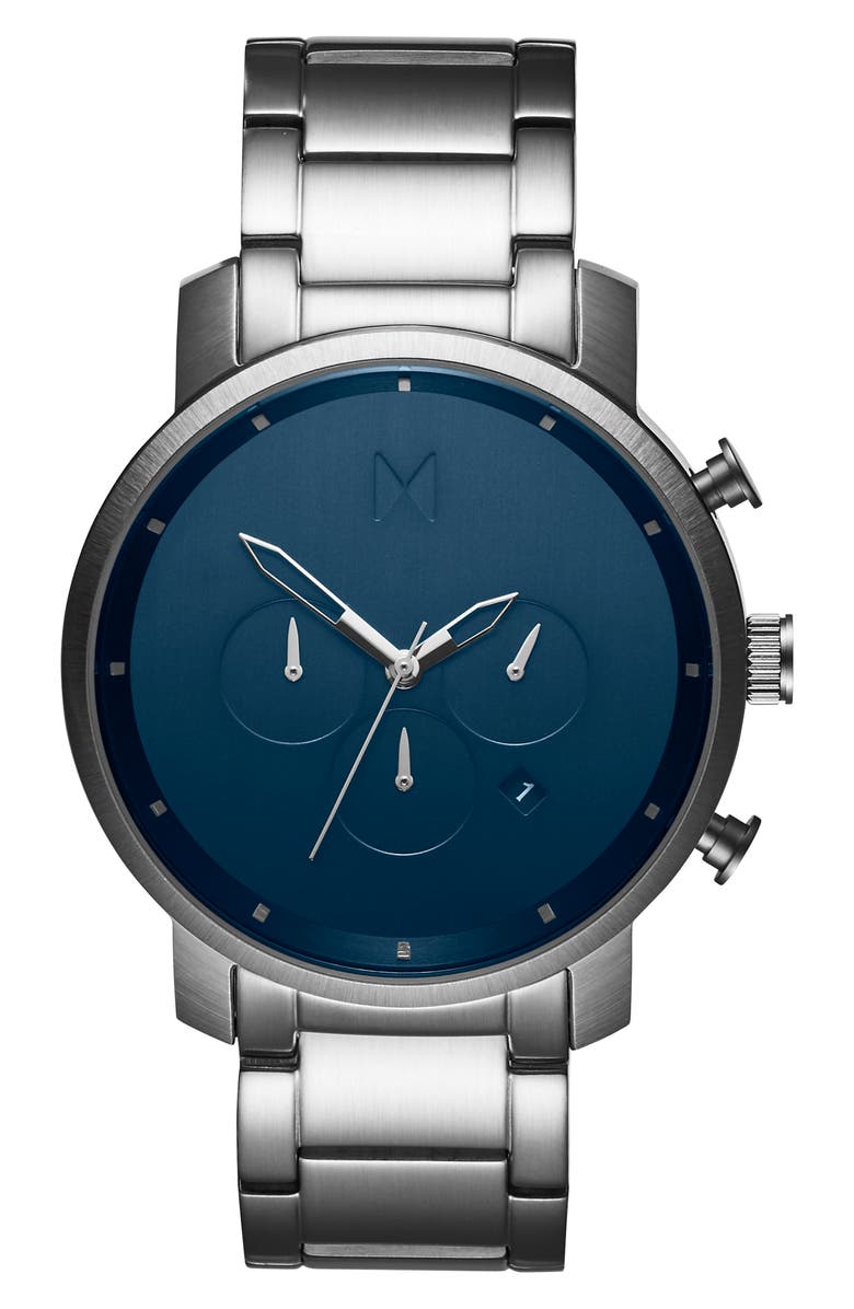 MVMT WATCHES The Chrono Chronograph Bracelet Watch, 40mm, Main, color, 