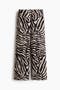 selected Light Beige/Zebra Print