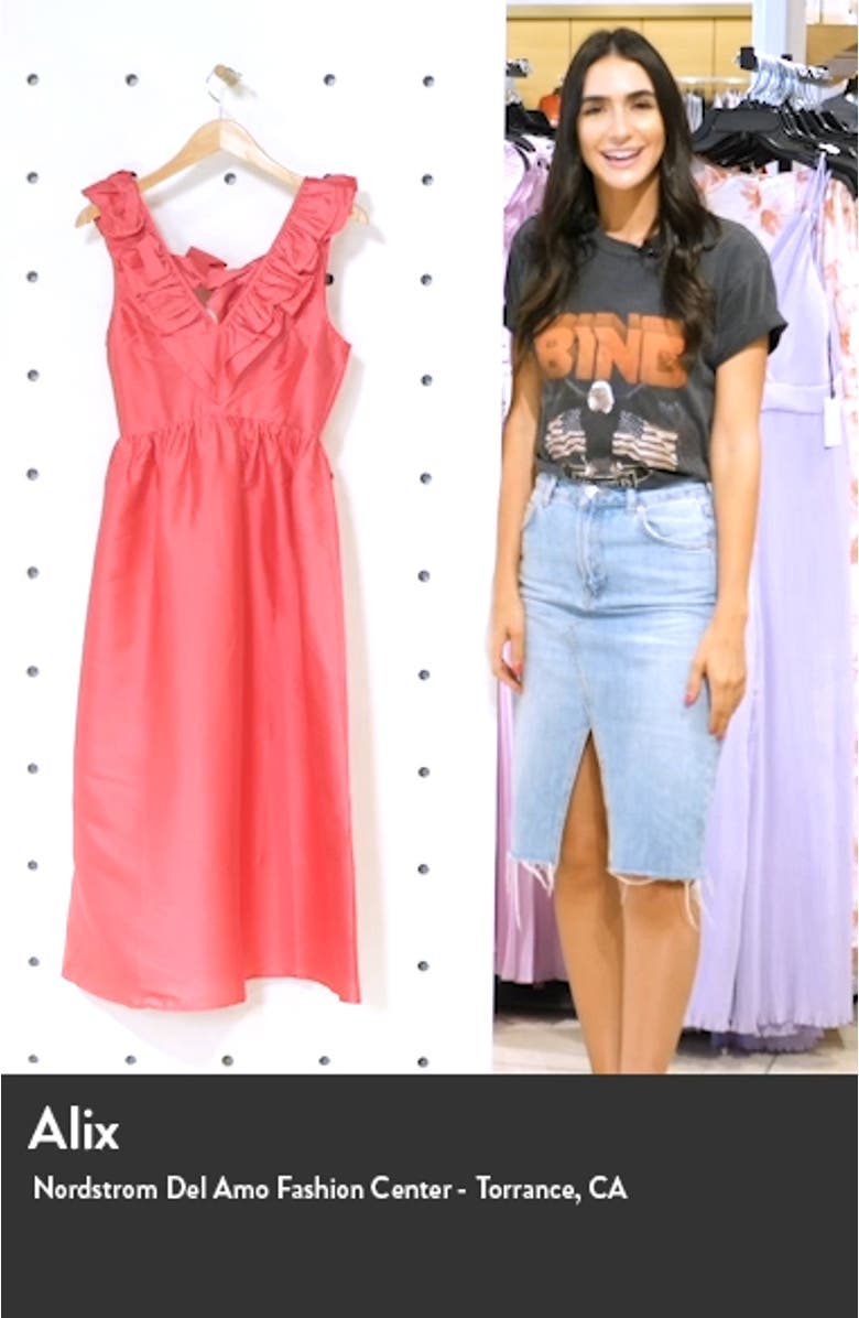 Taffeta A-Line Dress, sales video thumbnail