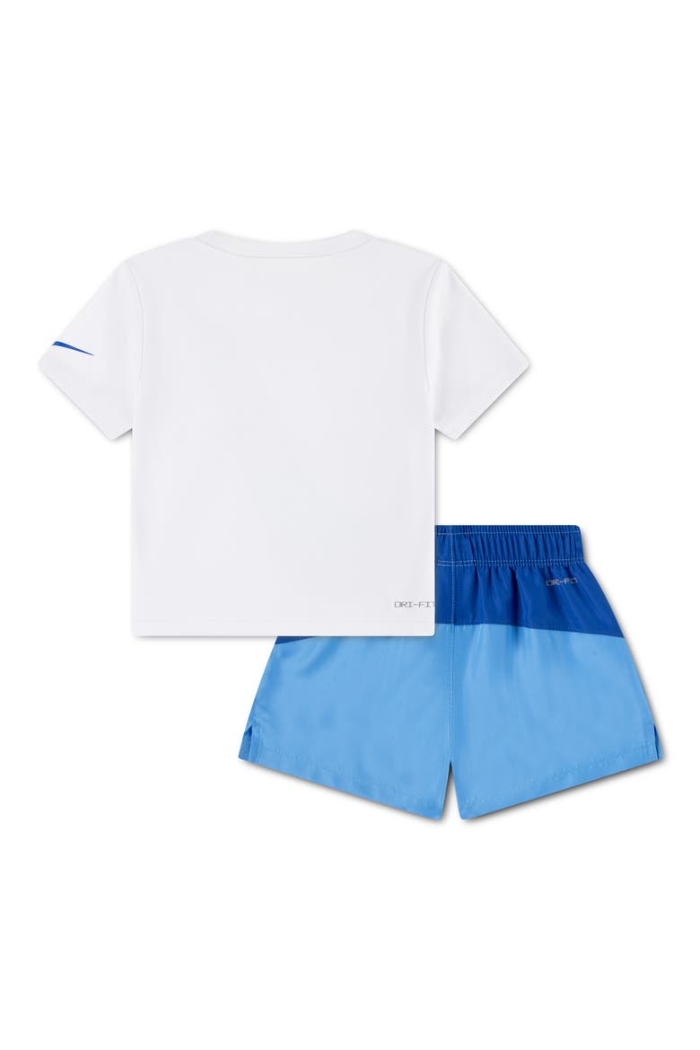 Kids' T-Shirt & Woven Shorts Set, Alternate, color, UNIVERSITY BLUE