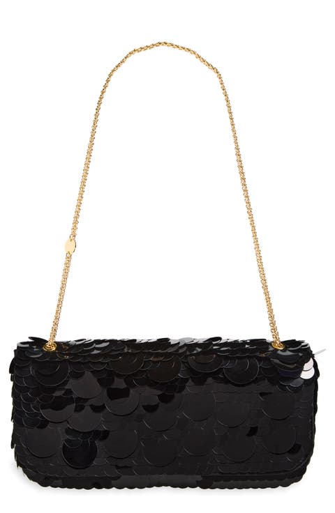 Sparkle Leather Shoulder Bag