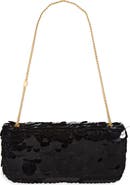 Rabanne Sparkle Leather Shoulder Bag