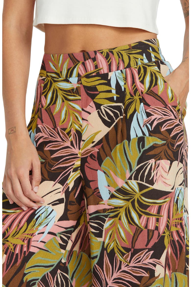 Jungle Luv Wide Leg Pants, Alternate, color, MULTI