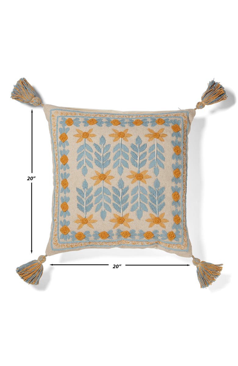 ROSELLI TRADING COMPANY Stockholm Night's Throw Pillow, Alternate, color, Blue Multi