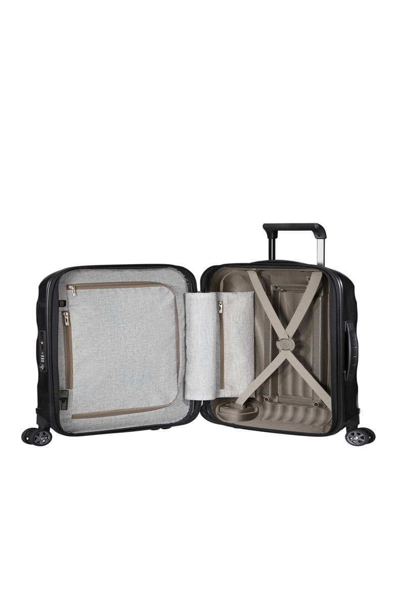 C-LITE Hardside 20" Carry On Spinner Luggage, Alternate, color, Black