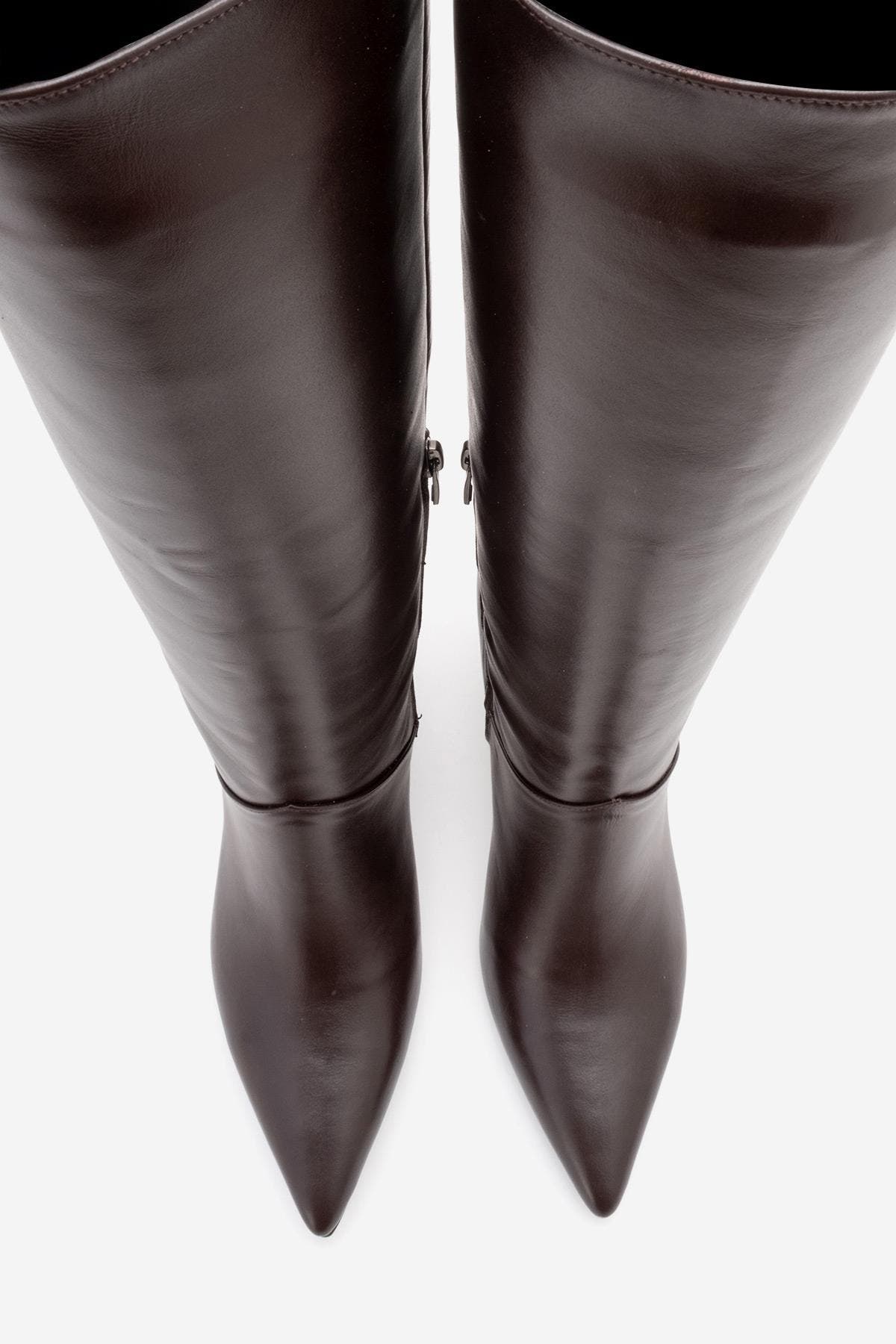 Forever & Always Shoes Merla Leather Block Heel Boot (Women) | Nordstrom