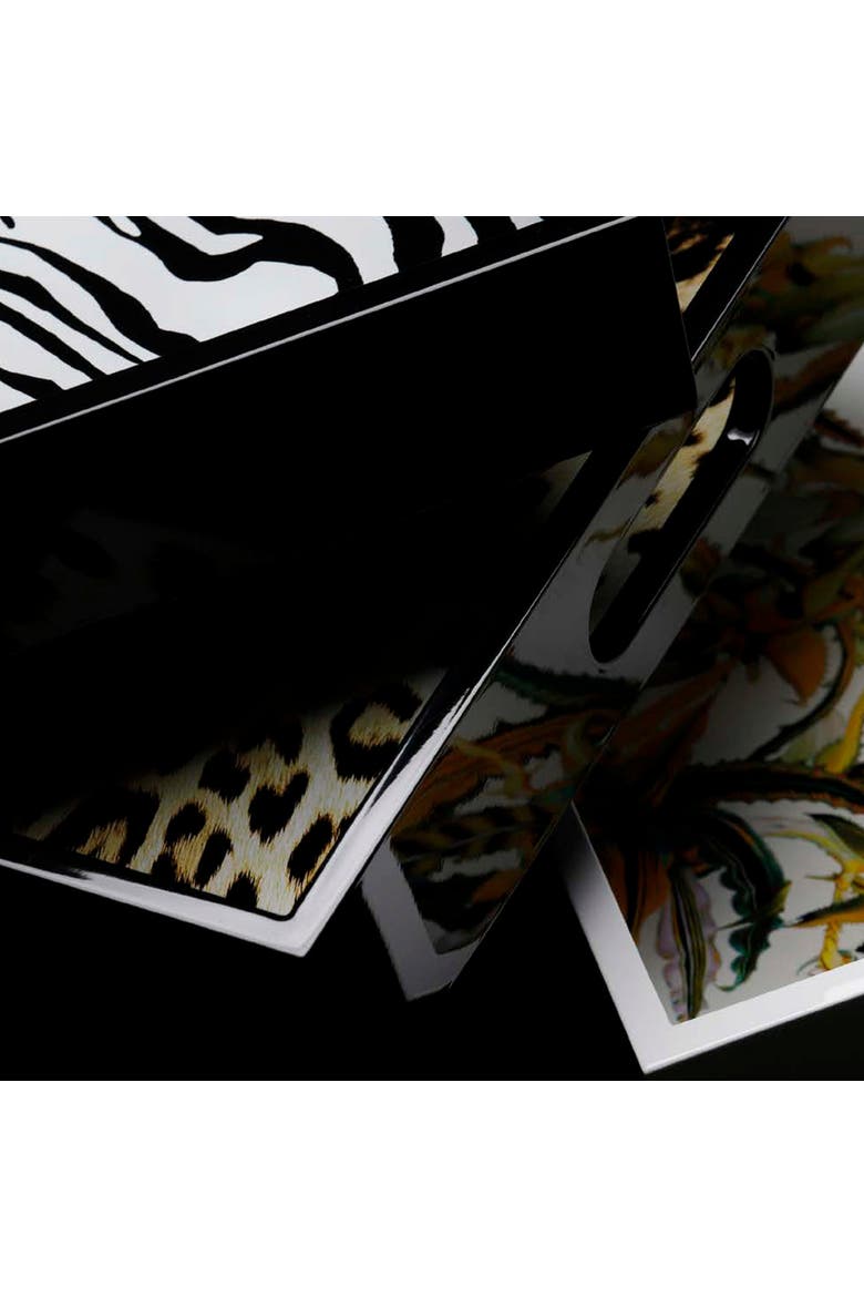 Small Rectangular Tray, Alternate, color, Jaguar