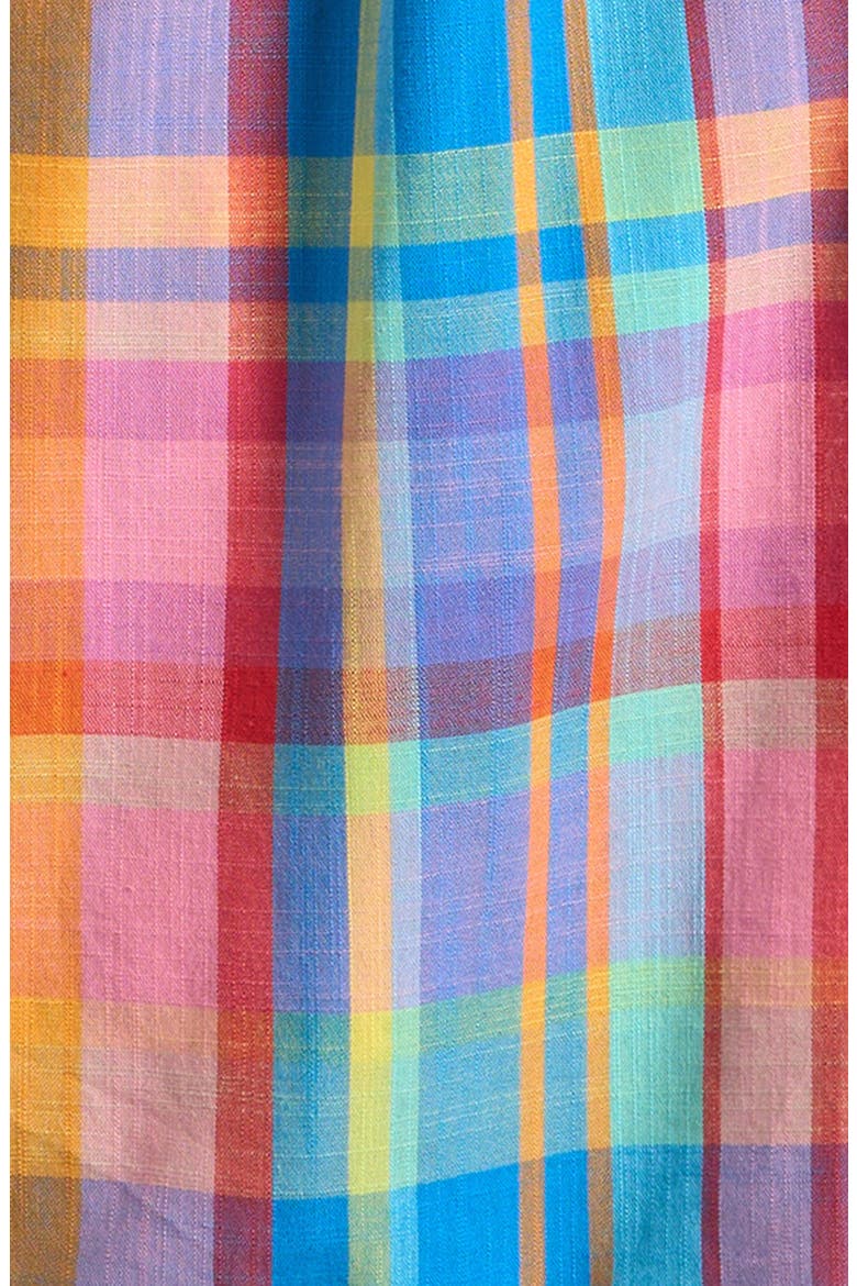 Kids' Rainbow Check Romper, Alternate, color, MULTI