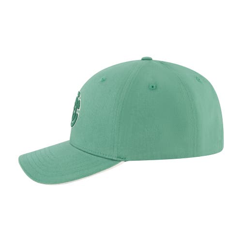 Element Stretch Fit 6-panel Cap With Curved Visor In Green