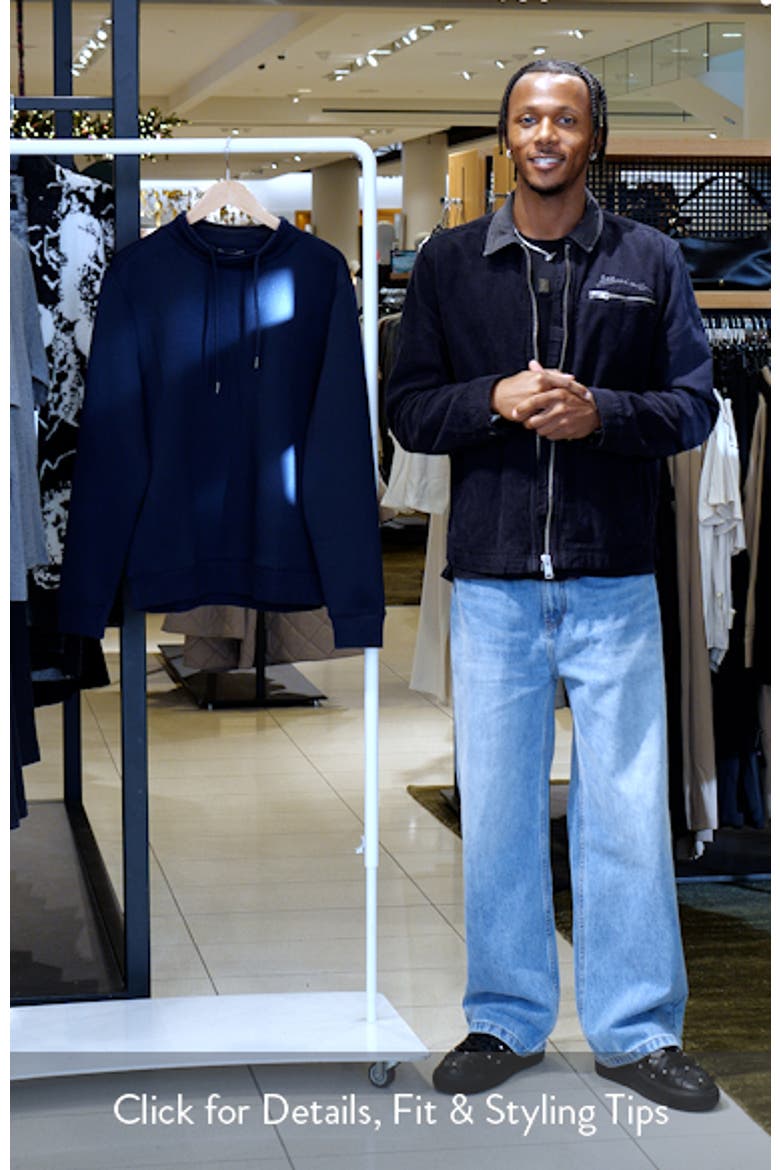 Drayton Crossover Mock Neck Sweatshirt video