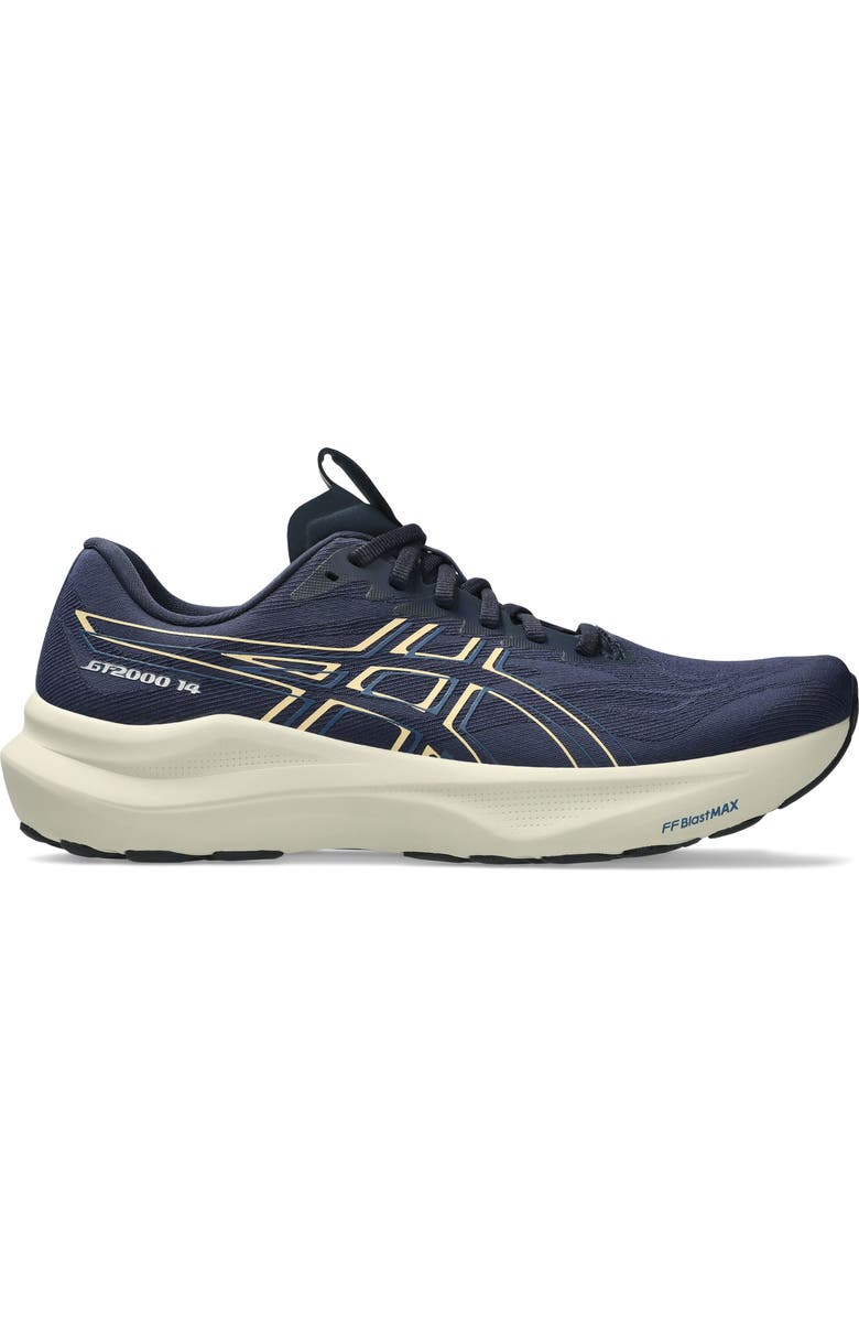 ASICS<sup>®</sup> GT-2000 14 GTX Gore-Tex<sup>®</sup> Waterproof Running Shoe, Alternate, color, Midnight/ Light Orange