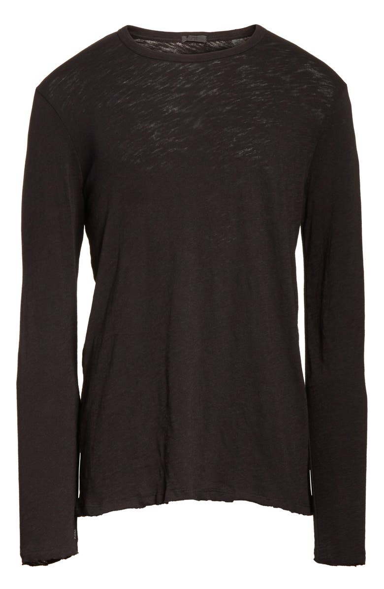 ATM Anthony Thomas Melillo Destroyed Long Sleeve T-Shirt, Alternate, color, 