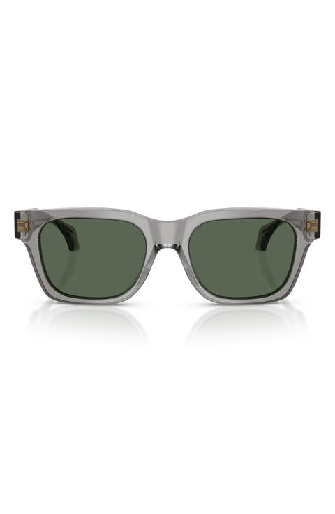 52mm Square Sunglasses