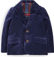 Mini Boden Kids' Velvet Blazer