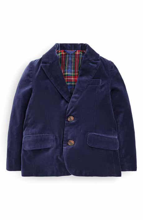 Mini Boden Kids' Velvet Blazer