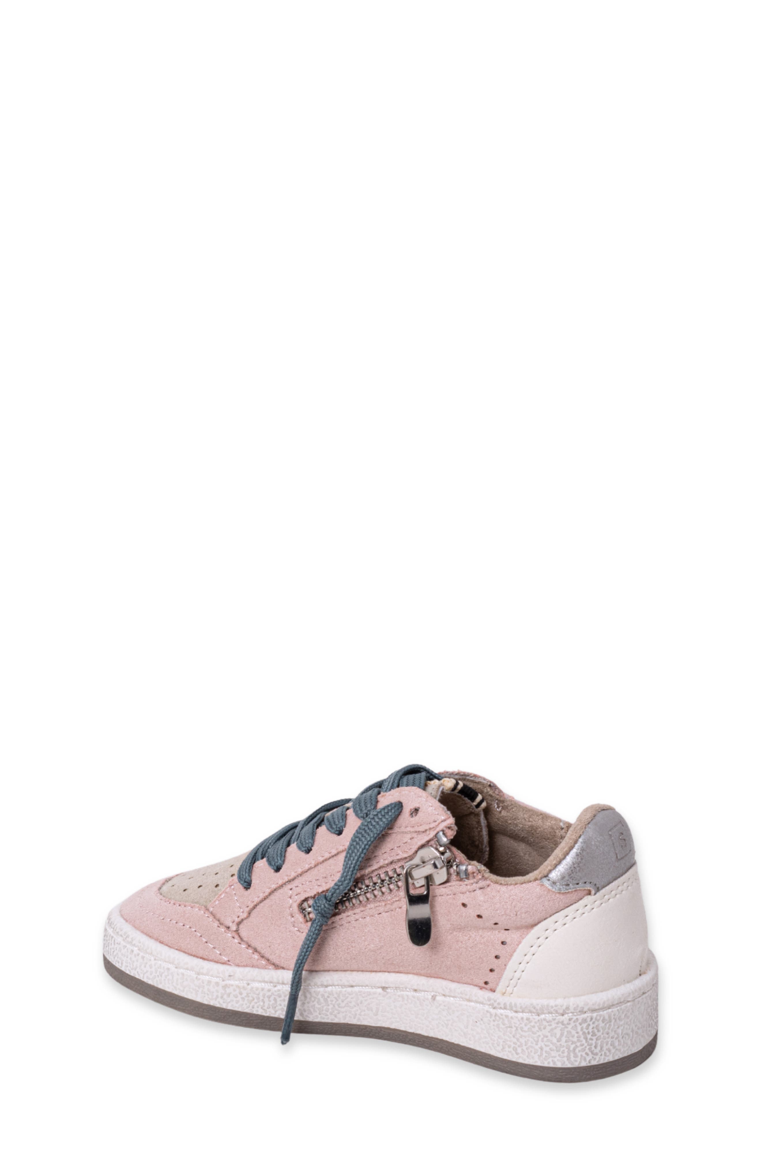 Kids' Paz Mini Sneaker, Alternate, color, PINK SUEDE