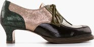 Chie Mihara BRAIAN Metallic embossed leather Lace-Up Pump
